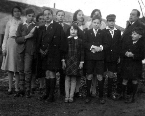 François Mitterrand en famille